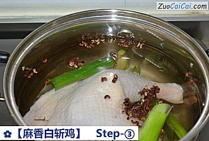 ［麻香白斩鸡］做法第三步骤