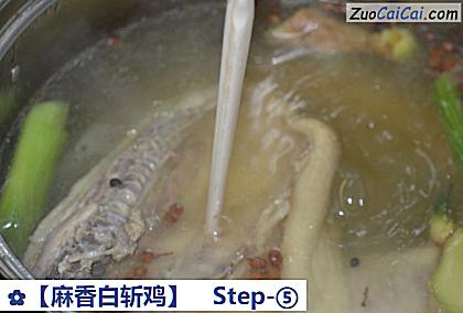 ［麻香白斩鸡］做法第五步骤
