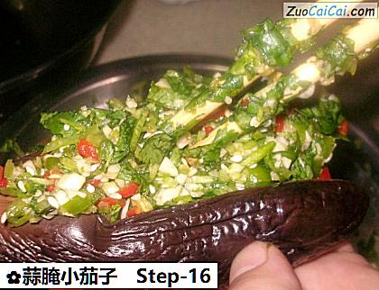 蒜腌小茄子做法第十六步骤