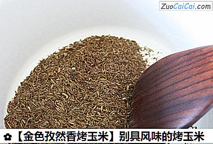 金色孜然香烤玉米做法第一步骤