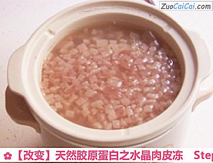 天然胶原蛋白之水晶肉皮冻做法第十一步骤