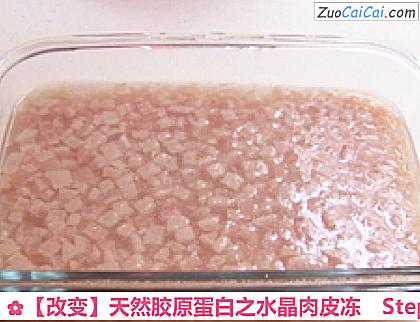 天然胶原蛋白之水晶肉皮冻做法第十二步骤