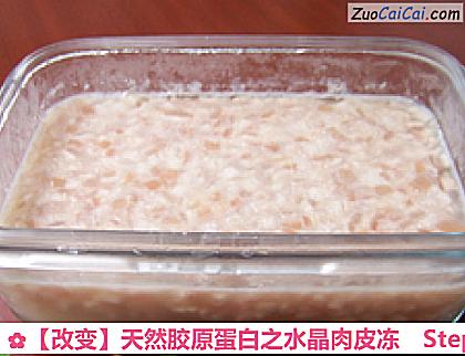 天然胶原蛋白之水晶肉皮冻做法第十三步骤