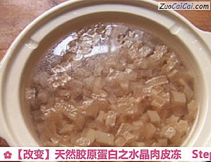 天然胶原蛋白之水晶肉皮冻做法第九步骤