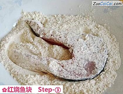 红烧鱼块做法第三步骤