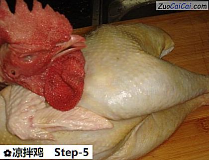 凉拌鸡做法第五步骤