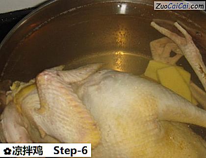 凉拌鸡做法第六步骤