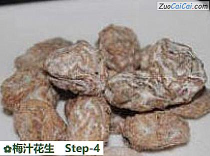 梅汁花生做法第四步骤
