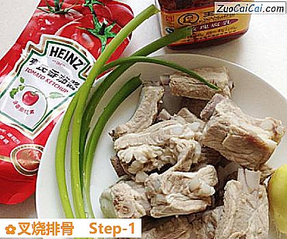叉烧排骨做法第一步骤