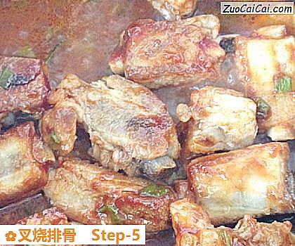 叉烧排骨做法第五步骤