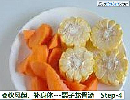 -栗子龙骨汤做法第四步骤