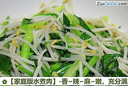 家庭版水煮肉做法第十步骤