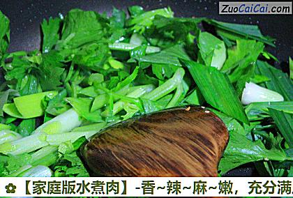 家庭版水煮肉做法第八步骤