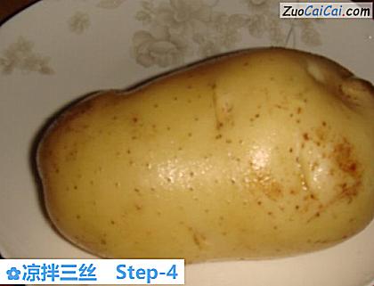 凉拌三丝做法第四步骤