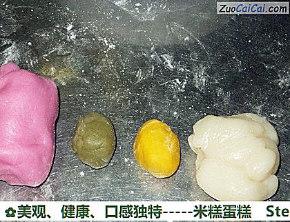 美观、健康、口感独特-米糕蛋糕做法第六步骤