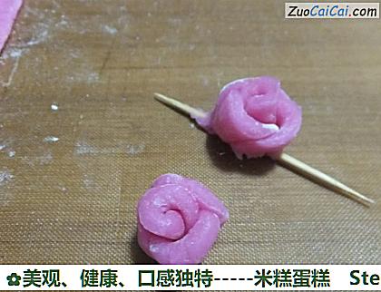 美观、健康、口感独特-米糕蛋糕做法第九步骤