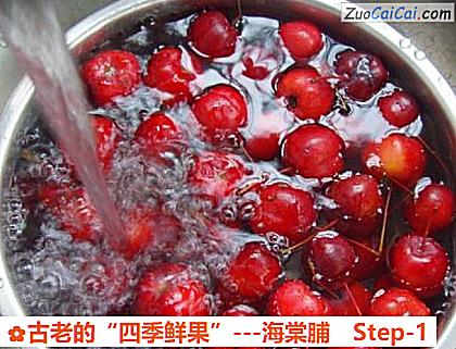 古老的“四季鲜果”－海棠脯做法第一步骤