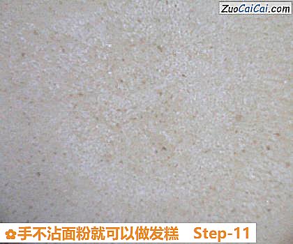 手不沾面粉就可以做发糕做法第十一步骤