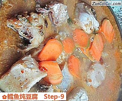 鳕鱼炖豆腐做法第九步骤