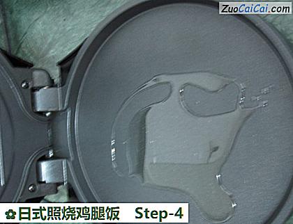 日式照烧鸡腿饭做法第四步骤