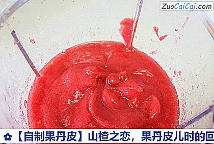 自制果丹皮做法第四步骤