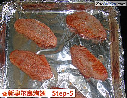 新奥尔良烤翅做法第五步骤
