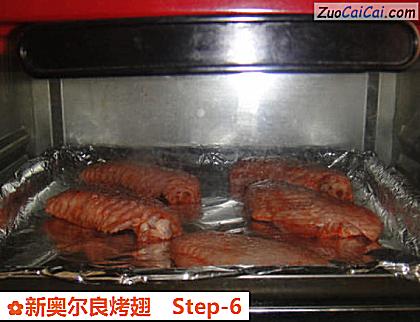 新奥尔良烤翅做法第六步骤