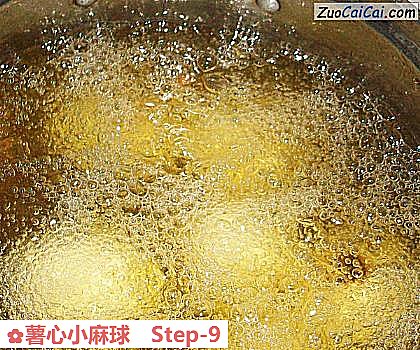 薯心小麻球做法第九步骤