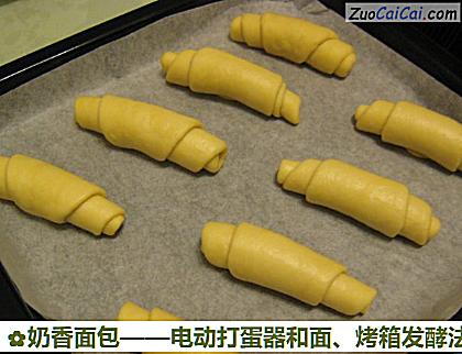 奶香面包做法第十二步骤