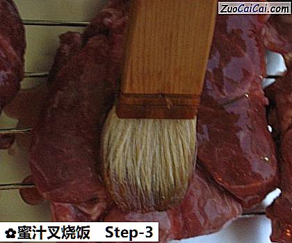 蜜汁叉烧饭做法第三步骤