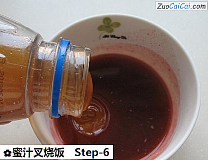 蜜汁叉烧饭做法第六步骤