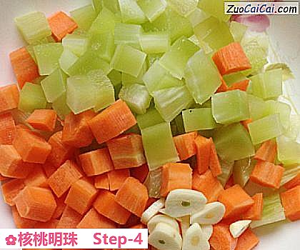 核桃明珠做法第四步骤