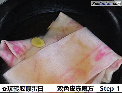 玩转胶原蛋白做法第一步骤