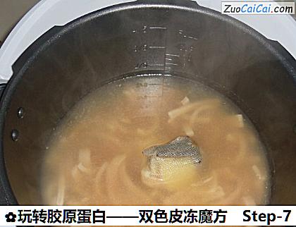 玩转胶原蛋白做法第七步骤