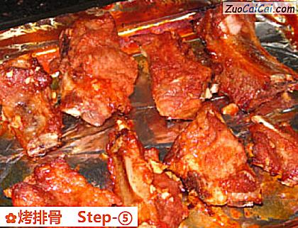 烤排骨做法第五步骤
