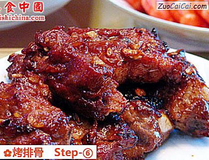 烤排骨做法第六步骤