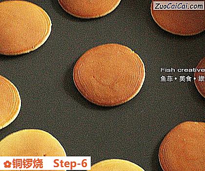 铜锣烧做法第六步骤
