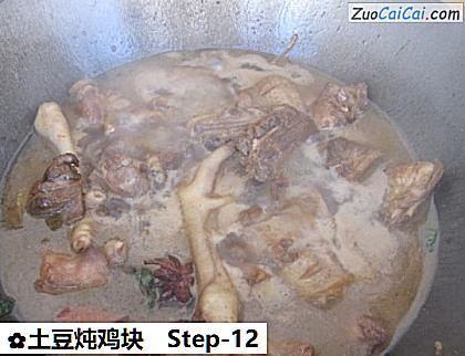 土豆炖鸡块做法第十二步骤