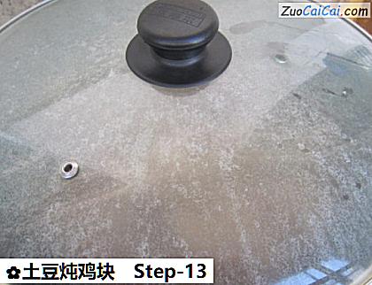 土豆炖鸡块做法第十三步骤