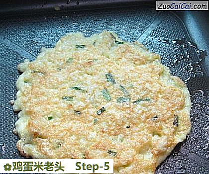 鸡蛋米老头做法第五步骤