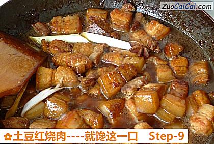 土豆红烧肉做法第九步骤