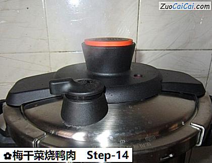 梅干菜烧鸭肉做法第十四步骤