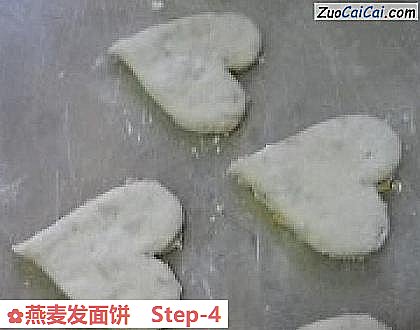燕麦发面饼做法第四步骤