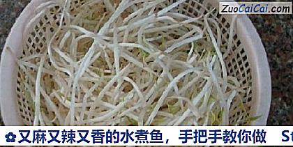 又麻又辣又香的水煮鱼,手把手教你做做法第四步骤