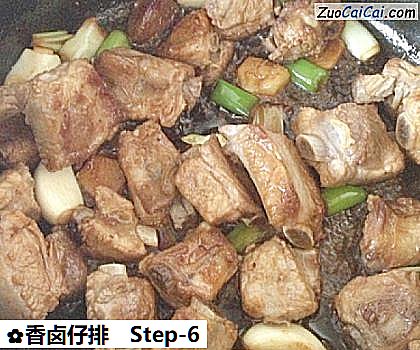 香卤仔排做法第六步骤
