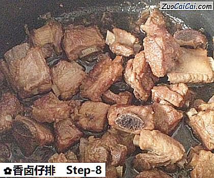 香卤仔排做法第八步骤