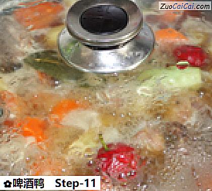 啤酒鸭做法第十一步骤