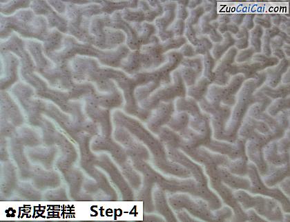 虎皮蛋糕做法第四步骤