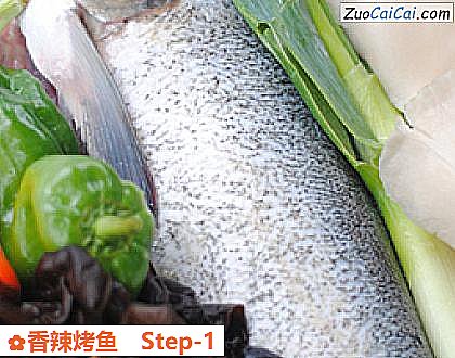 香辣烤鱼做法第一步骤