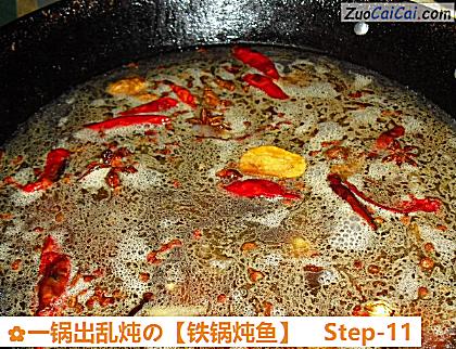 铁锅炖鱼做法第十一步骤